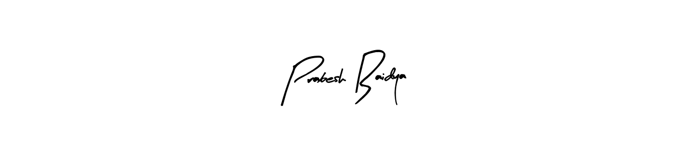 Make a beautiful signature design for name Prabesh Baidya. Use this online signature maker to create a handwritten signature for free. Prabesh Baidya signature style 8 images and pictures png