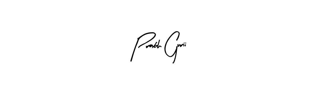 Best and Professional Signature Style for Prabh Gurii. Arty Signature Best Signature Style Collection. Prabh Gurii signature style 8 images and pictures png
