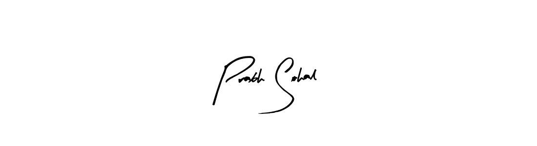 Prabh Sohal stylish signature style. Best Handwritten Sign (Arty Signature) for my name. Handwritten Signature Collection Ideas for my name Prabh Sohal. Prabh Sohal signature style 8 images and pictures png