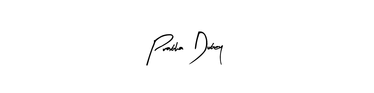 Here are the top 10 professional signature styles for the name Prabha Dubey. These are the best autograph styles you can use for your name. Prabha Dubey signature style 8 images and pictures png