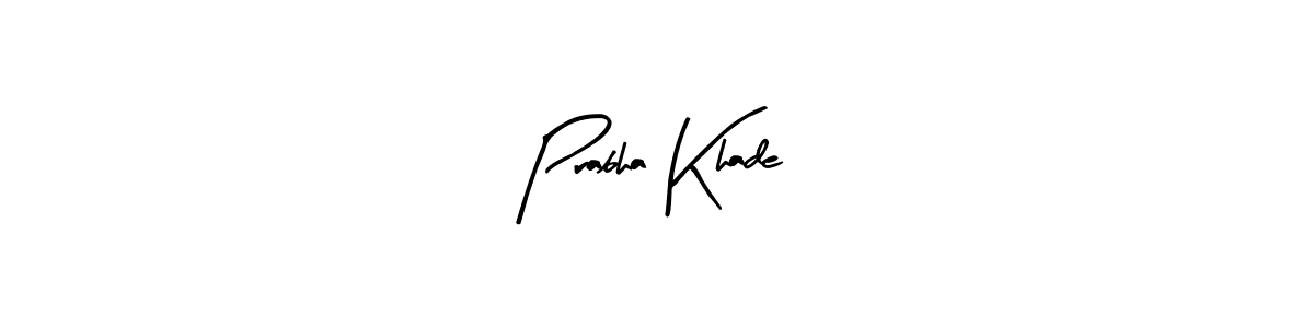 Best and Professional Signature Style for Prabha Khade. Arty Signature Best Signature Style Collection. Prabha Khade signature style 8 images and pictures png