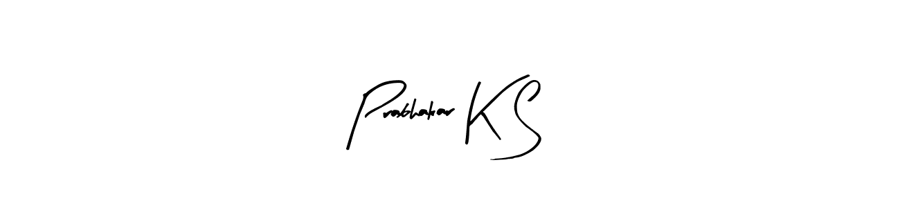 Make a beautiful signature design for name Prabhakar K S. Use this online signature maker to create a handwritten signature for free. Prabhakar K S signature style 8 images and pictures png