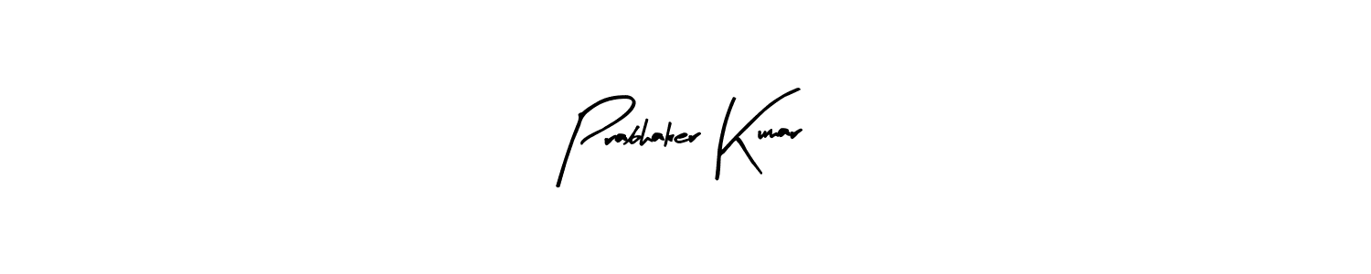 This is the best signature style for the Prabhaker Kumar name. Also you like these signature font (Arty Signature). Mix name signature. Prabhaker Kumar signature style 8 images and pictures png