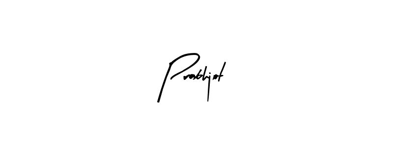 How to make Prabhjot signature? Arty Signature is a professional autograph style. Create handwritten signature for Prabhjot name. Prabhjot signature style 8 images and pictures png
