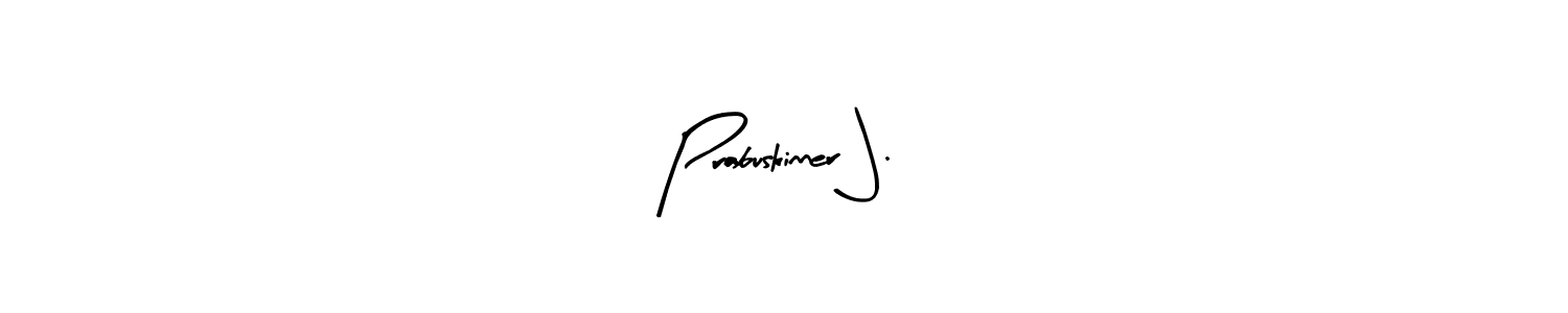 How to make Prabuskinner J. signature? Arty Signature is a professional autograph style. Create handwritten signature for Prabuskinner J. name. Prabuskinner J. signature style 8 images and pictures png