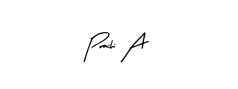 Make a short Prachi A signature style. Manage your documents anywhere anytime using Arty Signature. Create and add eSignatures, submit forms, share and send files easily. Prachi A signature style 8 images and pictures png