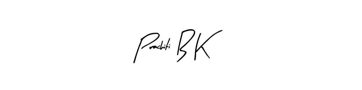 Here are the top 10 professional signature styles for the name Prachiti B K. These are the best autograph styles you can use for your name. Prachiti B K signature style 8 images and pictures png