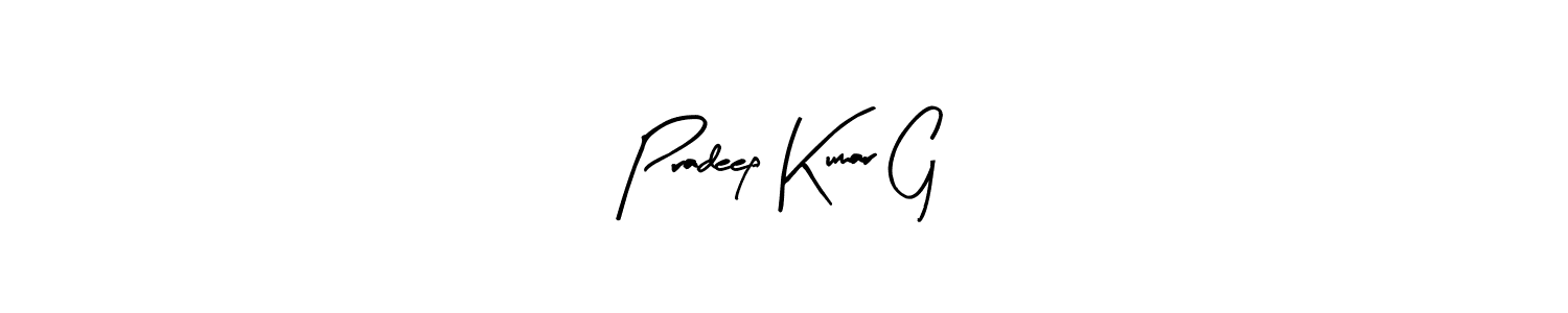 How to Draw Pradeep Kumar G signature style? Arty Signature is a latest design signature styles for name Pradeep Kumar G. Pradeep Kumar G signature style 8 images and pictures png