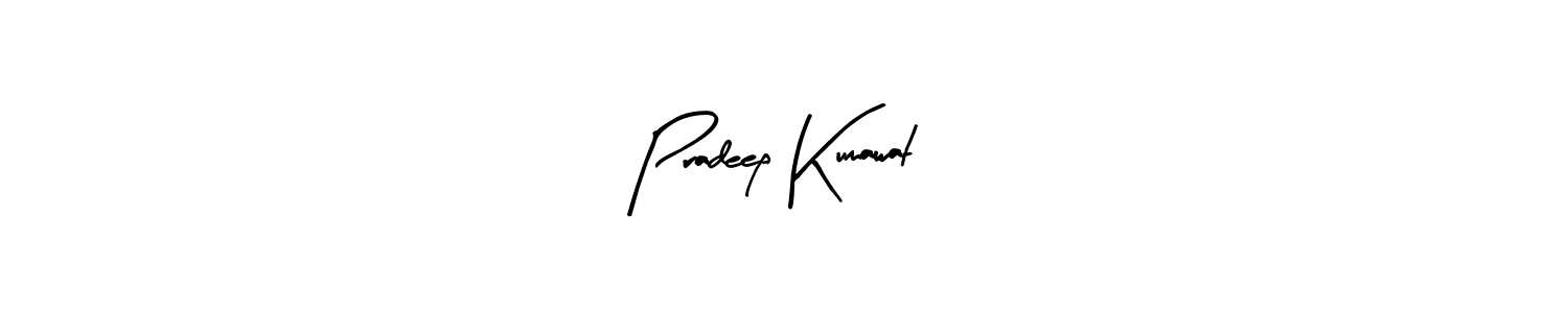 The best way (Arty Signature) to make a short signature is to pick only two or three words in your name. The name Pradeep Kumawat include a total of six letters. For converting this name. Pradeep Kumawat signature style 8 images and pictures png