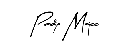 Enhance your business communications with Pradip Majee signature in Arty Signature lettering. Clean, modern, and universally compatible. Pradip Majee signature style 8 images and pictures png