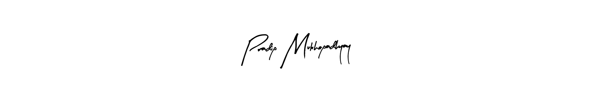 How to make Pradip Mukhopadhyay signature? Arty Signature is a professional autograph style. Create handwritten signature for Pradip Mukhopadhyay name. Pradip Mukhopadhyay signature style 8 images and pictures png