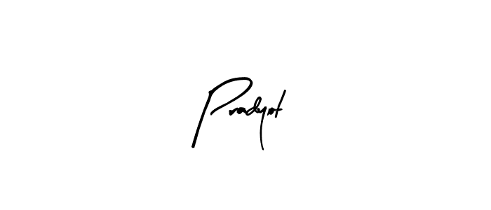 Use a signature maker to create a handwritten signature online. With this signature software, you can design (Arty Signature) your own signature for name Pradyot. Pradyot signature style 8 images and pictures png