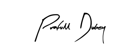 Discover the perfect balance of readability and style for Prafull Dubey with Arty Signature font. Create your dream signature today. Prafull Dubey signature style 8 images and pictures png