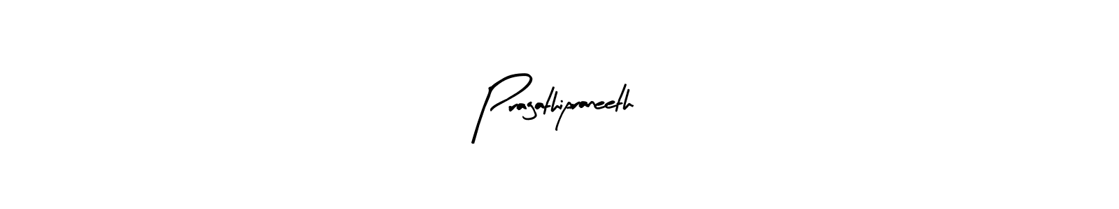 The best way (Arty Signature) to make a short signature is to pick only two or three words in your name. The name Pragathipraneeth include a total of six letters. For converting this name. Pragathipraneeth signature style 8 images and pictures png