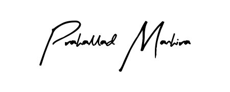 Create a personalized artistic stamp with Prahallad Manhira in Arty Signature font. Perfect for visual artists, designers, and influencers. Prahallad Manhira signature style 8 images and pictures png