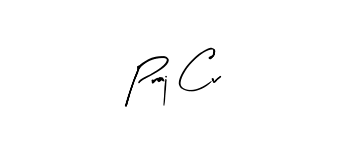 Design your own signature with our free online signature maker. With this signature software, you can create a handwritten (Arty Signature) signature for name Praj Cv. Praj Cv signature style 8 images and pictures png