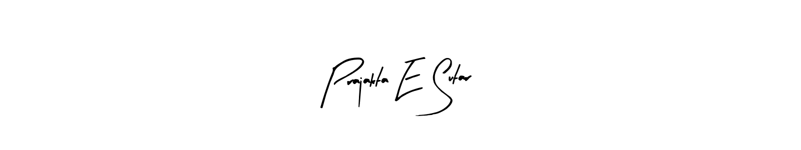 You should practise on your own different ways (Arty Signature) to write your name (Prajakta E Sutar) in signature. don't let someone else do it for you. Prajakta E Sutar signature style 8 images and pictures png