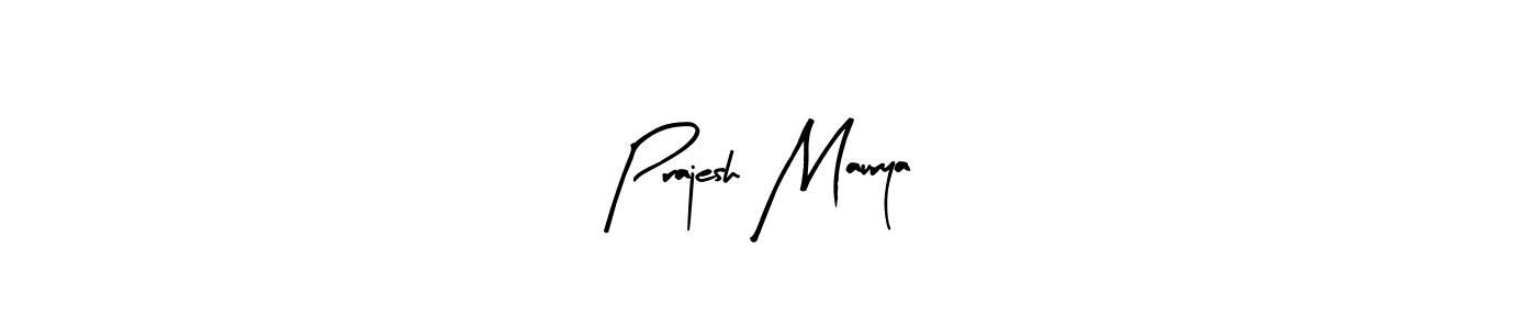 This is the best signature style for the Prajesh Maurya name. Also you like these signature font (Arty Signature). Mix name signature. Prajesh Maurya signature style 8 images and pictures png