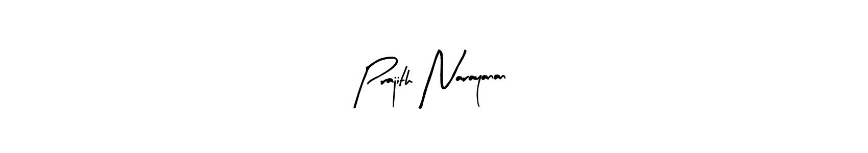 The best way (Arty Signature) to make a short signature is to pick only two or three words in your name. The name Prajith Narayanan include a total of six letters. For converting this name. Prajith Narayanan signature style 8 images and pictures png