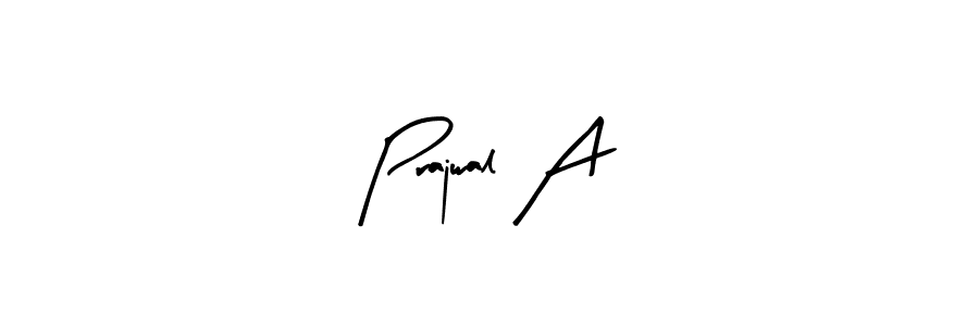 if you are searching for the best signature style for your name Prajwal A. so please give up your signature search. here we have designed multiple signature styles  using Arty Signature. Prajwal A signature style 8 images and pictures png