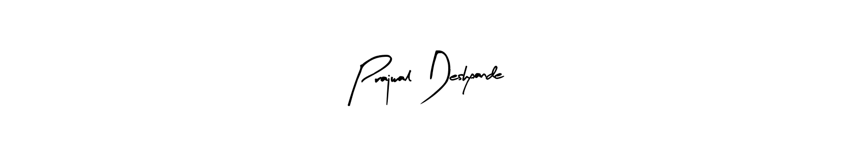 It looks lik you need a new signature style for name Prajwal Deshpande. Design unique handwritten (Arty Signature) signature with our free signature maker in just a few clicks. Prajwal Deshpande signature style 8 images and pictures png