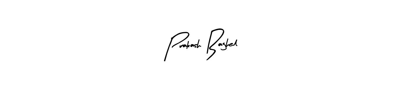 The best way (Arty Signature) to make a short signature is to pick only two or three words in your name. The name Prakash Baghel include a total of six letters. For converting this name. Prakash Baghel signature style 8 images and pictures png