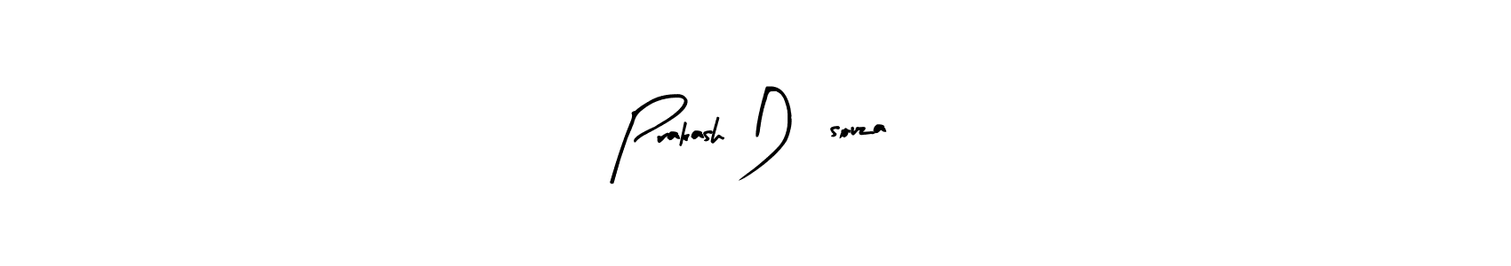Also You can easily find your signature by using the search form. We will create Prakash D’souza name handwritten signature images for you free of cost using Arty Signature sign style. Prakash D’souza signature style 8 images and pictures png