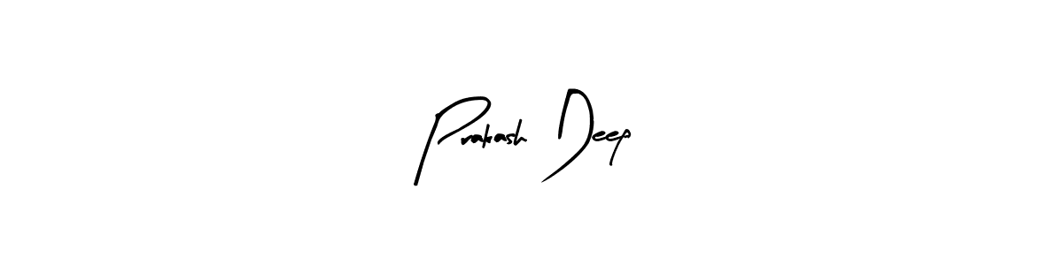How to make Prakash Deep name signature. Use Arty Signature style for creating short signs online. This is the latest handwritten sign. Prakash Deep signature style 8 images and pictures png