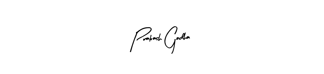 Here are the top 10 professional signature styles for the name Prakash Godha. These are the best autograph styles you can use for your name. Prakash Godha signature style 8 images and pictures png