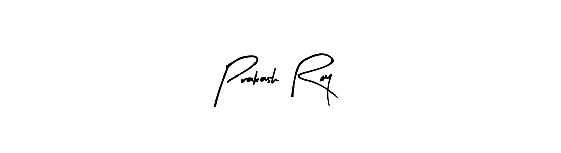 Design your own signature with our free online signature maker. With this signature software, you can create a handwritten (Arty Signature) signature for name Prakash Roy. Prakash Roy signature style 8 images and pictures png