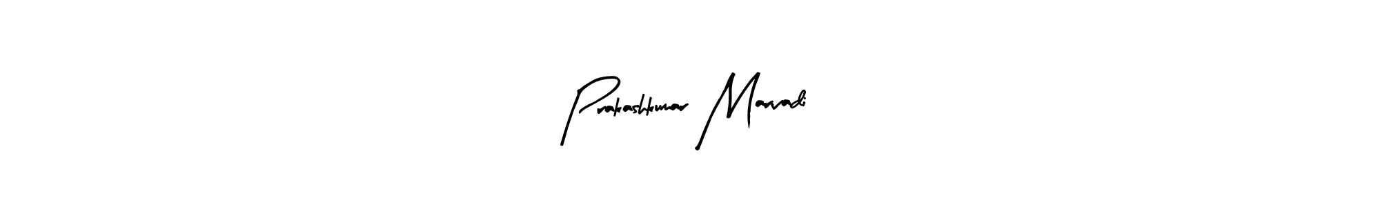 if you are searching for the best signature style for your name Prakashkumar Marvadi. so please give up your signature search. here we have designed multiple signature styles  using Arty Signature. Prakashkumar Marvadi signature style 8 images and pictures png