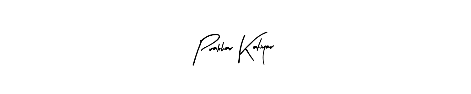It looks lik you need a new signature style for name Prakhar Katiyar. Design unique handwritten (Arty Signature) signature with our free signature maker in just a few clicks. Prakhar Katiyar signature style 8 images and pictures png