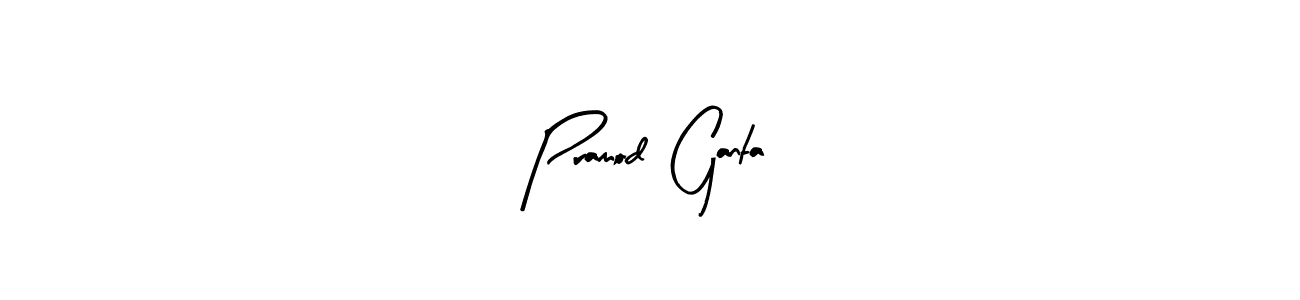 Create a beautiful signature design for name Pramod  Ganta. With this signature (Arty Signature) fonts, you can make a handwritten signature for free. Pramod  Ganta signature style 8 images and pictures png
