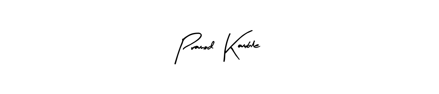 This is the best signature style for the Pramod  Kamble name. Also you like these signature font (Arty Signature). Mix name signature. Pramod  Kamble signature style 8 images and pictures png