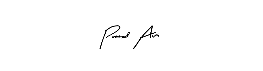 Make a beautiful signature design for name Pramod Avni. Use this online signature maker to create a handwritten signature for free. Pramod Avni signature style 8 images and pictures png