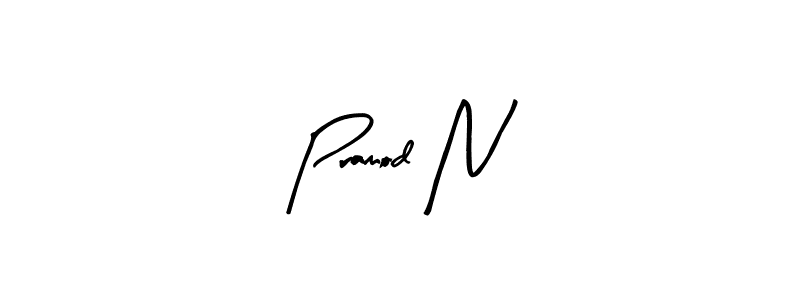 Best and Professional Signature Style for Pramod N. Arty Signature Best Signature Style Collection. Pramod N signature style 8 images and pictures png