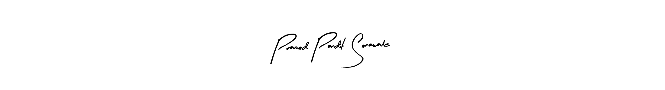if you are searching for the best signature style for your name Pramod Pandit Sonawale. so please give up your signature search. here we have designed multiple signature styles  using Arty Signature. Pramod Pandit Sonawale signature style 8 images and pictures png