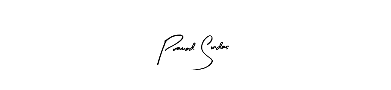 Also we have Pramod Sundas name is the best signature style. Create professional handwritten signature collection using Arty Signature autograph style. Pramod Sundas signature style 8 images and pictures png