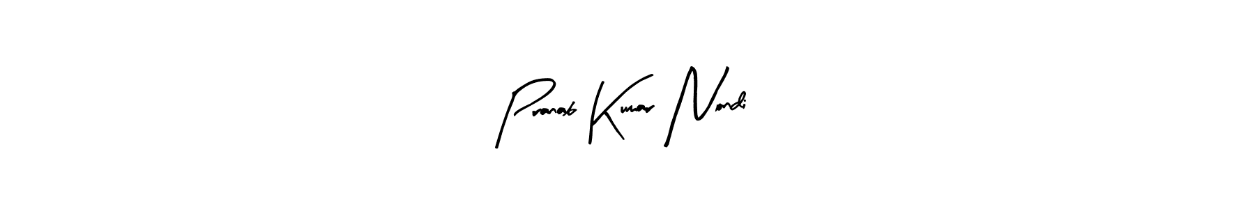 Pranab Kumar Nondi stylish signature style. Best Handwritten Sign (Arty Signature) for my name. Handwritten Signature Collection Ideas for my name Pranab Kumar Nondi. Pranab Kumar Nondi signature style 8 images and pictures png