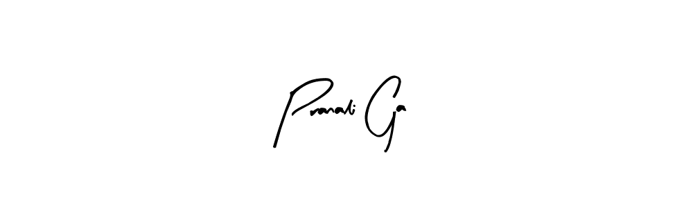 Create a beautiful signature design for name Pranali Ga. With this signature (Arty Signature) fonts, you can make a handwritten signature for free. Pranali Ga signature style 8 images and pictures png