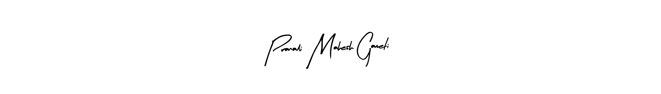 Make a beautiful signature design for name Pranali Mahesh Gameti. Use this online signature maker to create a handwritten signature for free. Pranali Mahesh Gameti signature style 8 images and pictures png