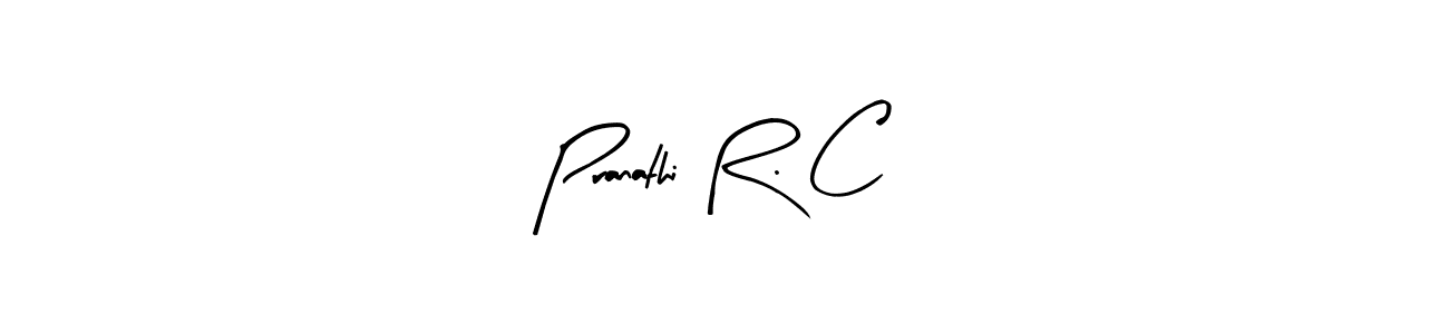 You can use this online signature creator to create a handwritten signature for the name Pranathi R. C. This is the best online autograph maker. Pranathi R. C signature style 8 images and pictures png