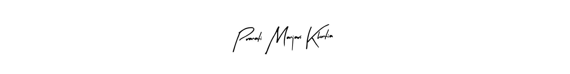 if you are searching for the best signature style for your name Pranati Manjari Khuntia. so please give up your signature search. here we have designed multiple signature styles  using Arty Signature. Pranati Manjari Khuntia signature style 8 images and pictures png