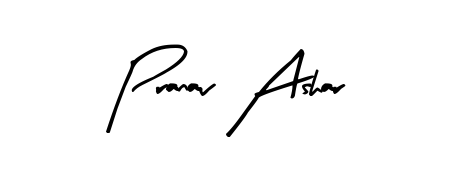 Discover how Pranav Ashar looks in an executive cursive font (Arty Signature). Perfect for legal documents, invoices, and certificates. Pranav Ashar signature style 8 images and pictures png