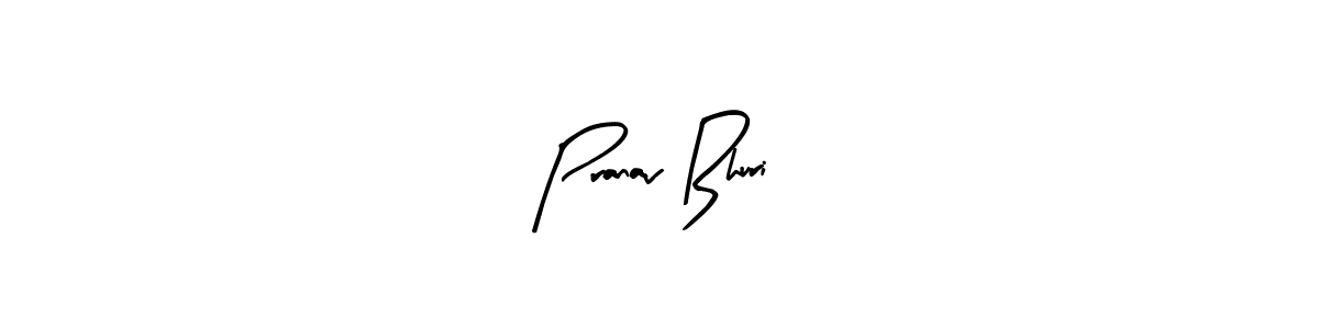 The best way (Arty Signature) to make a short signature is to pick only two or three words in your name. The name Pranav Bhuri include a total of six letters. For converting this name. Pranav Bhuri signature style 8 images and pictures png