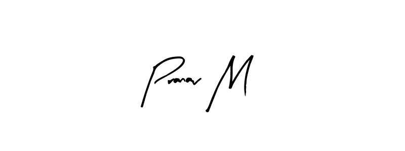 Here are the top 10 professional signature styles for the name Pranav M. These are the best autograph styles you can use for your name. Pranav M signature style 8 images and pictures png