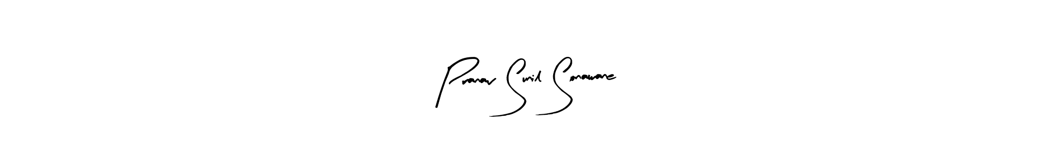 The best way (Arty Signature) to make a short signature is to pick only two or three words in your name. The name Pranav Sunil Sonawane include a total of six letters. For converting this name. Pranav Sunil Sonawane signature style 8 images and pictures png