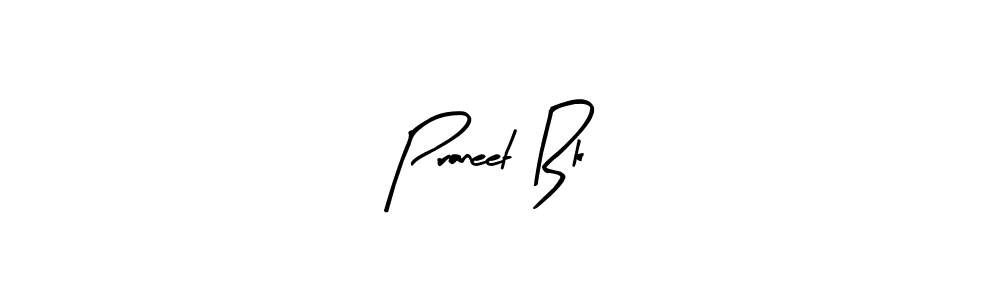 if you are searching for the best signature style for your name Praneet Bk. so please give up your signature search. here we have designed multiple signature styles  using Arty Signature. Praneet Bk signature style 8 images and pictures png