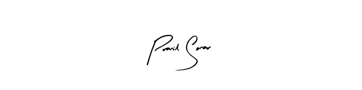 This is the best signature style for the Pranil Sonar name. Also you like these signature font (Arty Signature). Mix name signature. Pranil Sonar signature style 8 images and pictures png