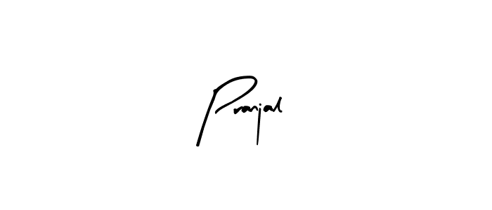 How to Draw Pranjal signature style? Arty Signature is a latest design signature styles for name Pranjal. Pranjal signature style 8 images and pictures png